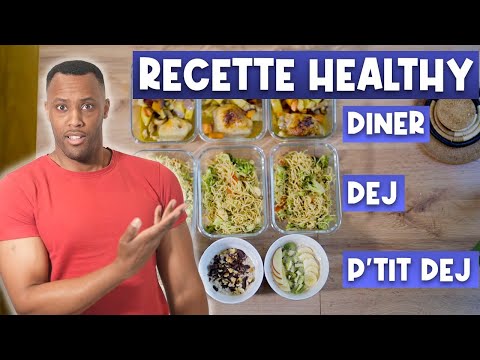 Recette healthy et facile pour maigrir : Perdre du ventre avec le meal prep