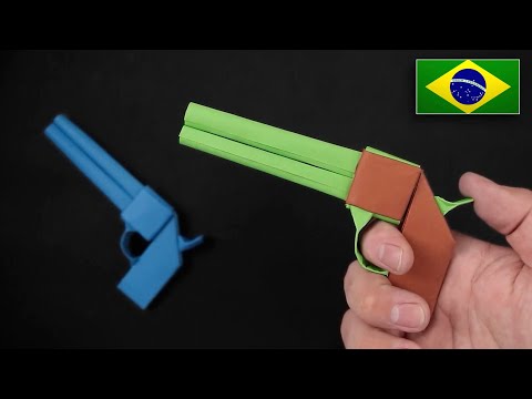Como fazer uma Arma de papel