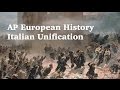 Italian Unification and Key Figures