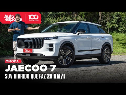 JAECOO 7: SUV híbrido chinês FAZ 28 KM/L, tem ALMA DE TIGGO 7 e quer PEITAR O LÍDER BYD SONG