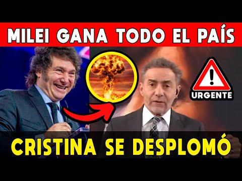 MILEI GANA EN TODO EL PAÍS 🚨 CRISTINA SE DESPLOMÓ 🔥 MEGA BOMBA HISTÓRICA
