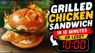 Can I Finish This Grilled Chicken Sandwich in Time?