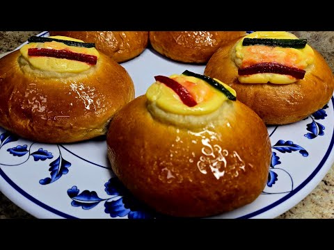 Como hacer este riquísimo pan esponjado con crema pastelera