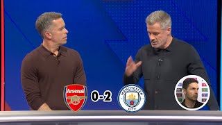 ANGRY 😡 Jamie Carragher BRUTAL REACTION | Kepa ERRORS | Arsenal 0-2 Manchester City 