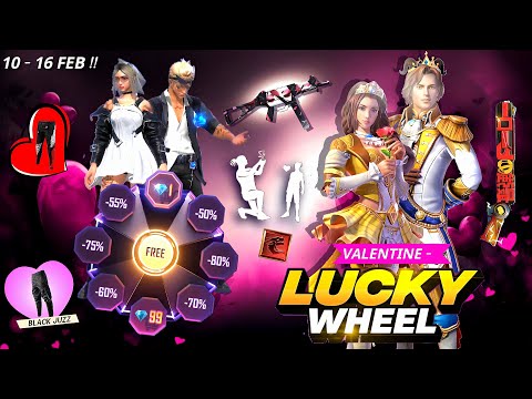 Velentine Lucky Event Free Fire🤯 | Free Fire New Event | Ff New Event Today | Upcoming New Event Ff