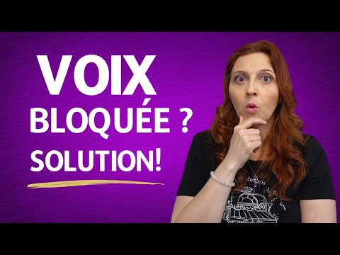 Voix bloquée? Les meilleurs exercices pour LIBÉRER LES TENSIONS VOCALES!