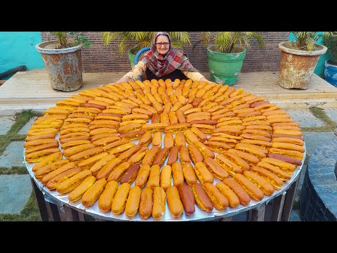 Desi Hot Dog🌭 Prepared By Our Granny | Veg Hot Dog | Indian Street Food | veg village food