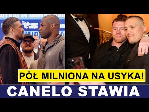 0,5 MILIONA CANELO NA USYKA, WIELKI BOKS ZA DUŻĄ KASĘ