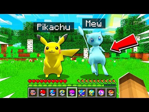 CATCHING MY FIRST POKEMON in MINECRAFT! (Part 1)