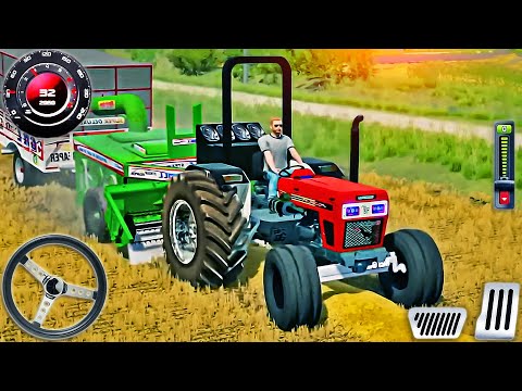 Indian Tractor Driving Simulator 3D - Real Farming Transport Walkthrough - Android GamePlay