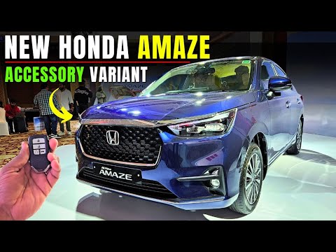 2025 Honda Amaze Facelift ACCESSORY VARIANT ✅ New Honda Amaze 2025 | Most Detailed | Dzire vs Amaze