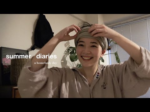 home diaries｜家で過ごす一人暮らしの1日 spending summer at home.