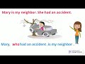 Understanding Relative Pronouns in Sentences