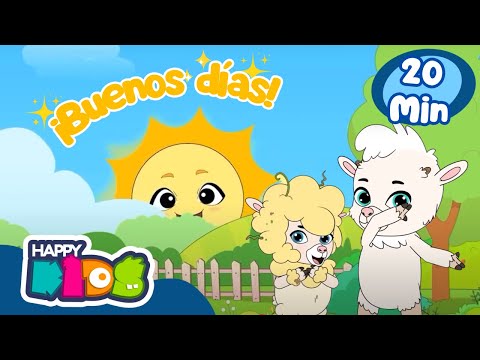 Canciones para Empezar el Día con Alegría🌞✨20 MIN Canciones Infantiles 2025🎵|🥳 Happy Kids