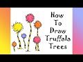 Step-by-Step Drawing of Truffala Trees