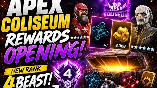 Apex coliseum rewards opening +new rank 4 beast 😃🤙.