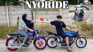 NYORE BUCIN MOTORAN WITH AYANG ❤️ || CB DEWARANS x TIGER PANGERAN COMEBACK ‼️