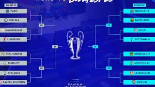 ¡BARÇA - NEWCASTLE! ¡REAL MADRID - CITY! ASÍ QUEDA EL CUADRO DE CHAMPIONS
