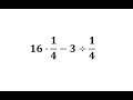 Order of Operations and Simplification