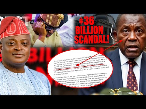 BREAKING!! Shocking report expose how Lagos state speaker Obasa embezzled 36 billion in one year