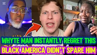 Whyte Man Instantly REGRET Asking This About KAMALA & Got A BEFITTING RESPONSE From BLACK AMERICA