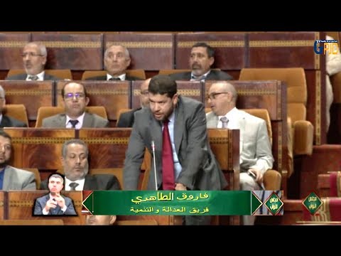 (20) الطاهري في تعقيب إضافي حول وضعية الصناع التقليدين ببعض المناطق