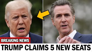Newsom SLAMS Trump For Claiming Redistricting Win In Texas