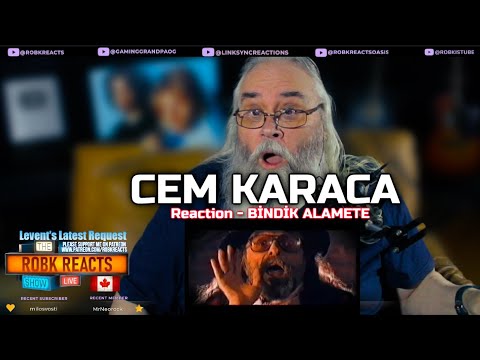 CEM KARACA Reaction - BİNDİK ALAMETE - First Time Hearing - Requested