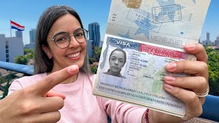 Saqué la VISA para USA en PARAGUAY siendo VENEZOLANA