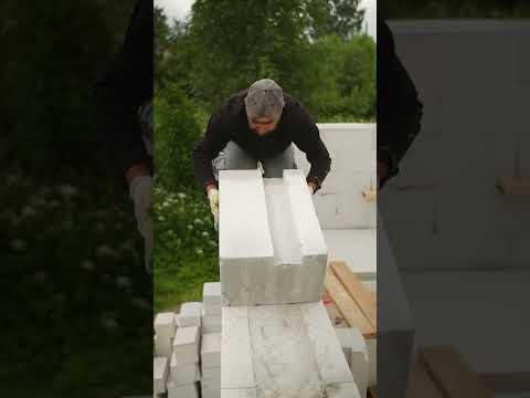 Армопояс Нужен НЕ ДЛЯ ЭТОГО! Путь к Дому Мечты, Серия 8 – Армопояс в газобетоне своими руками #diy
