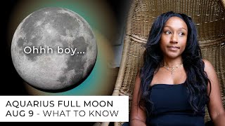 Aquarius Full Moon - ALL SIGNS HOROSCOPE - August 2025 - Retrograde Season... 🌕