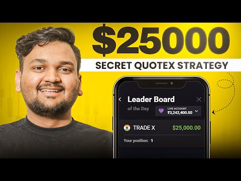 Quotex $1000 To $100K in 15 Days | Quotex 1 Minute Sureshot Strategy