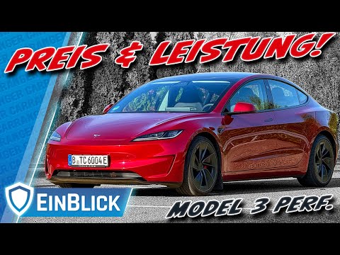 WIRKLICH so GUT? (Ja, ABER....) Tesla Model 3 Performance - effizient & schnell, aber ohne Blinker!