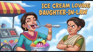 Ice Cream Loving Daughter In Law  English Stories | Learn English | English Stories | Moral Stories