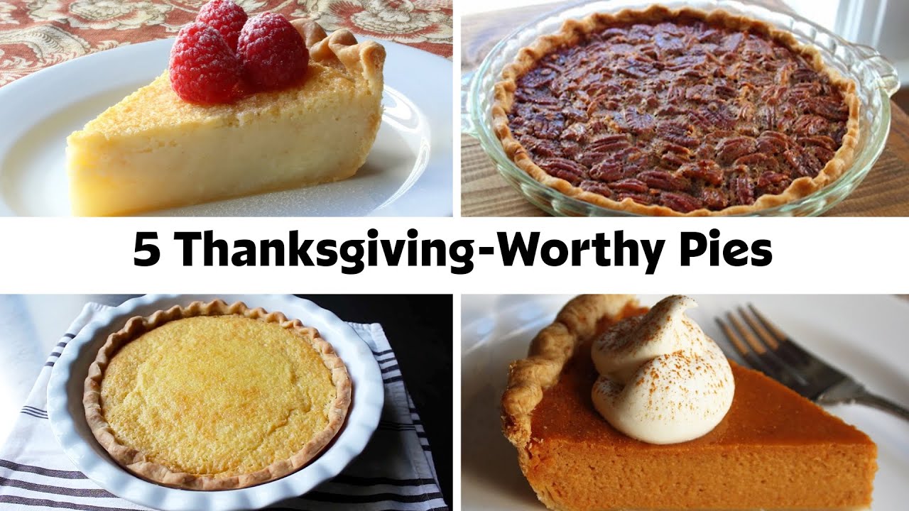 5 Thanksgiving Pie Recipes to Impress the Whole Family