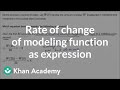 Understanding Rate of Change in Draining Water