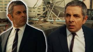 Johnny English’s Slow-Motion Rooftop Chase In Hong Kong | Johnny English Reborn | Mr Bean