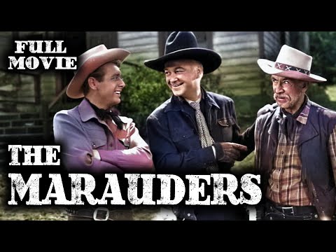 THE MARAUDERS | William Boyd | Full Western Movie | English | Wild West | Free Movie