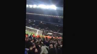 90 seconds of Cup Gold. Villa vs WBA from the North Stand