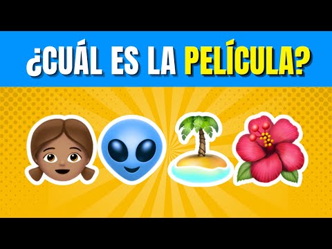 ¿Podrás lograrlo? 😱 Adivina la PELÍCULA de DISNEY con EMOJIS 🏰🍿Películas animadas