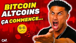 BITCOIN et ALTCOINS AOÛT S'OUVRE ROUGE