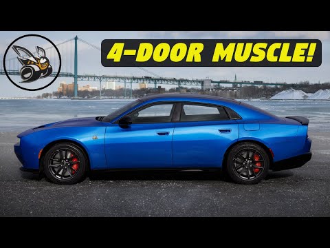 4-Doors! 2026 Dodge Charger Daytona Scat Pack Sedan – Can it Keep Up with the Old Redeye?