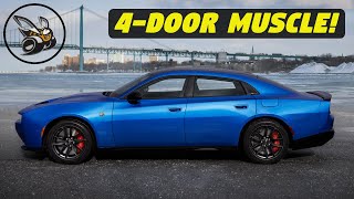 4-Doors! 2026 Dodge Charger Daytona Scat Pack Sedan – Can it Keep Up with the Old Redeye?