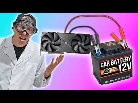I Powered an RTX 5090 with a Car Battery - Don’t Tell NVIDIA!