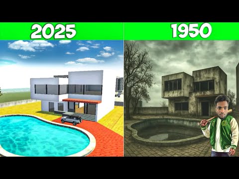 1950 VS 2025 - INDIAN 🇮🇳 BIKE DRIVING 3D AI