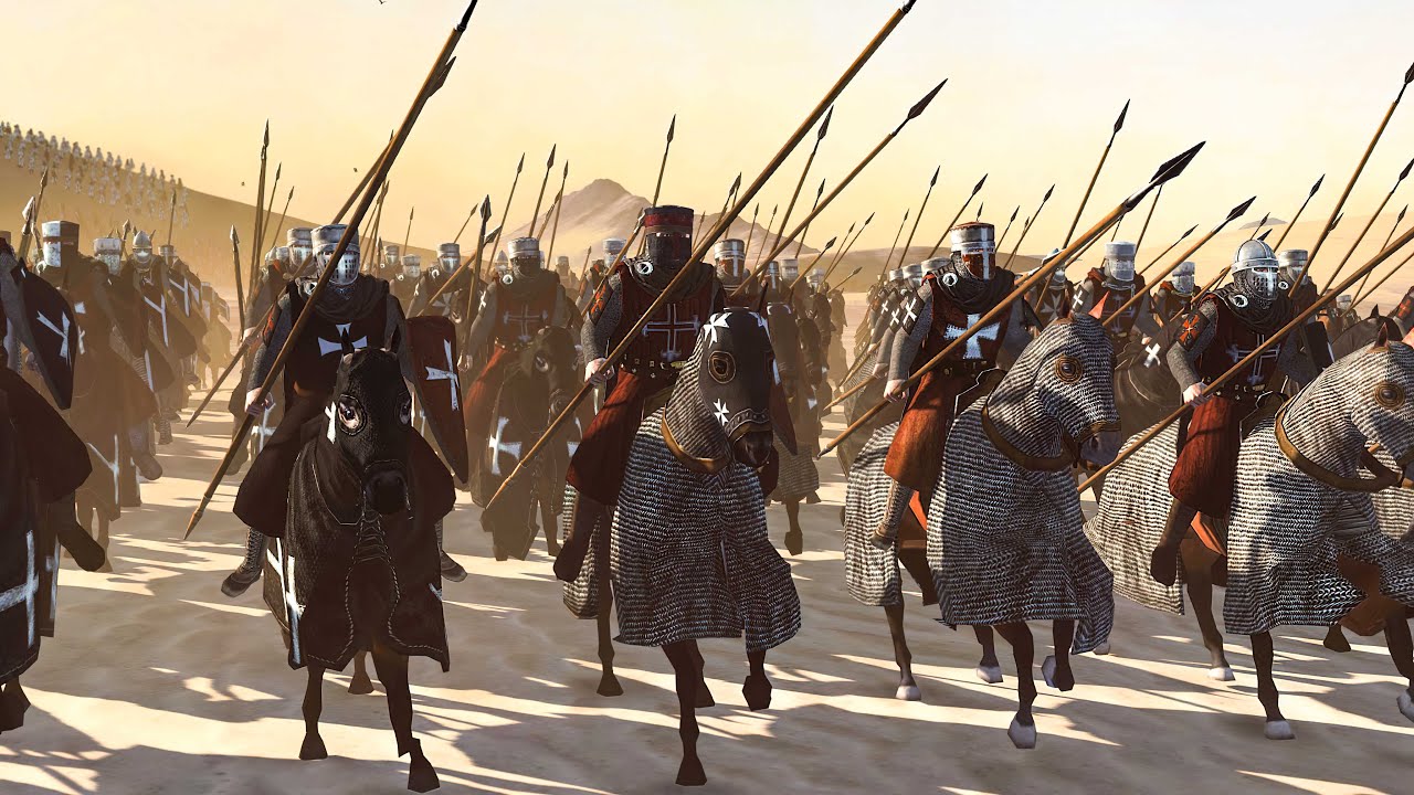 Crusader Army vs Fatimid Caliphate | Epic 20, 000 Unit Cinematic Total War Battle