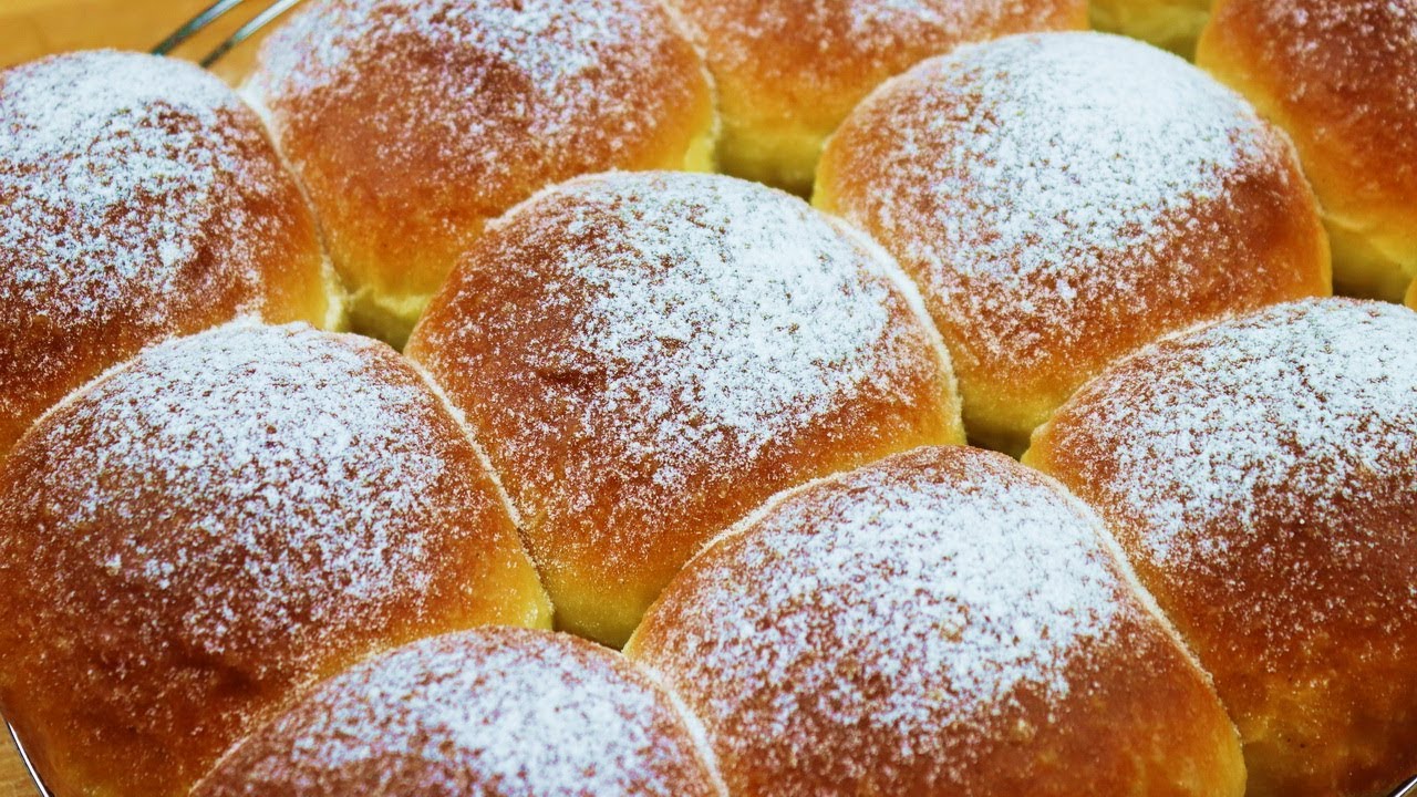 Воздушные Булочки Бухты с Варёной Сгущёнкой Как Пух