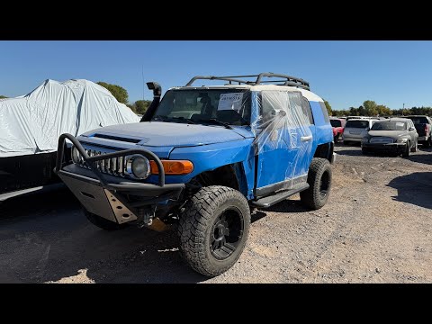 I Found Hoovie's Toyota FJ at my Local Insurance Salvage Yard!