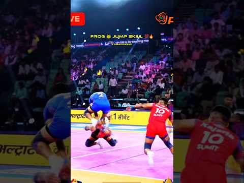 FROG 🐸 JUMP SKILL 💯🔥 #shorts #kabaddi #kabbadi #kabadi