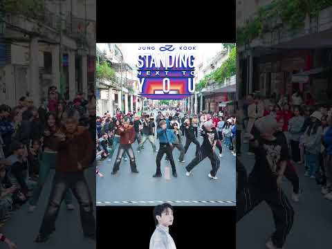 [KPOP IN PUBLIC] 정국 (Jung Kook) 'Standing Next to You' | Random play dance #shorts